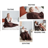 BB BLINBLIN Weighted Blanket Heavy Blanket Chocalote